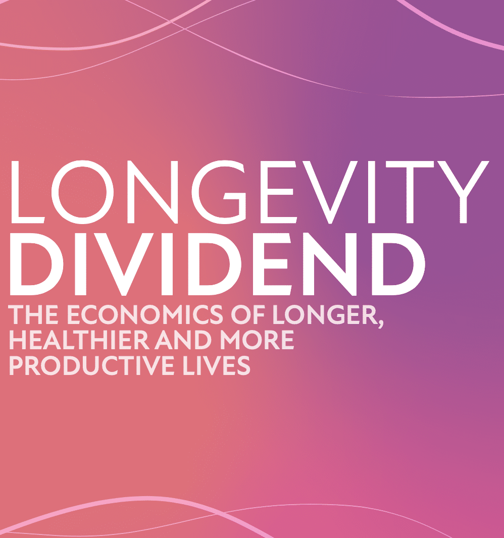 Longevity Dividend Healthier longer and productive lives